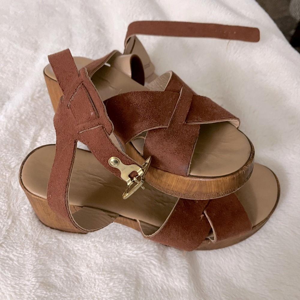Brown sandals